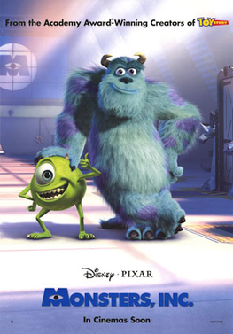 Movie poster monsters inc 2